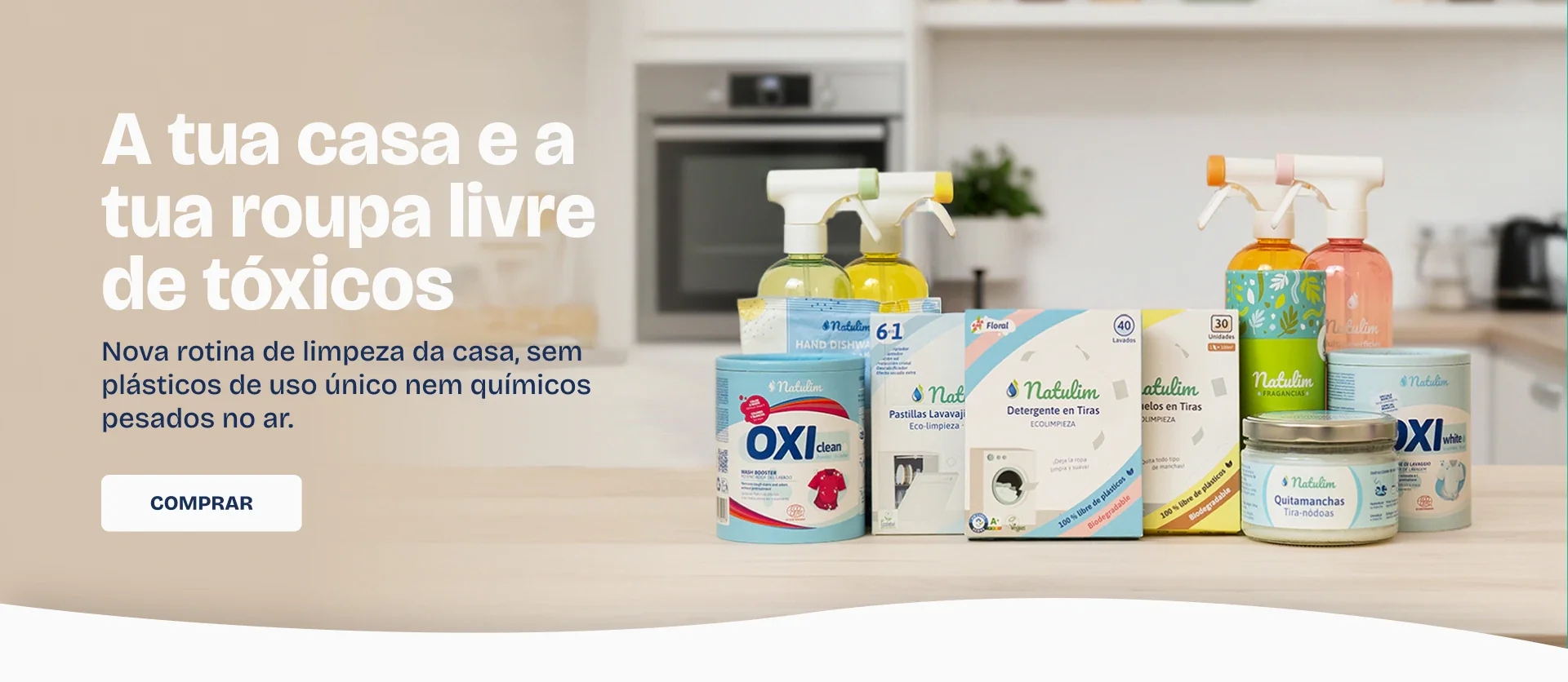 Limpeza Poderosa em Cada Tira
